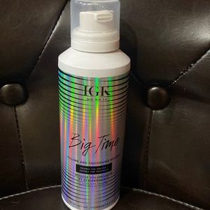 - New IGK big time volume and thickening mousse